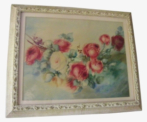 16 X 20 Original Watercolor Painting Roses Free Ship - Garden Roses #74601