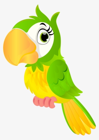 Parrot Cartoon Png Clip Art Image - Imagenes De Un Loro Animado #75555
