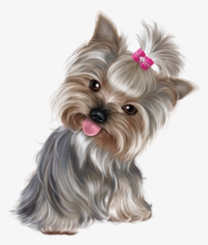 Cute Puppy Png Clip Art - Yorkie Clipart #75613