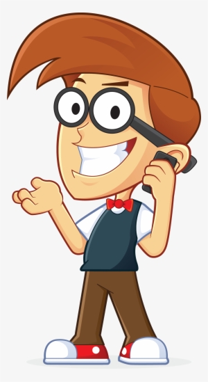 Free Nerd Geek Talking On Cell Phone People High Resolution #75738