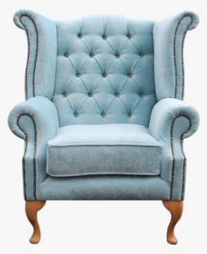 Wing Chair Png Image - Duck Egg Blue Armchair #75781