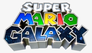 Super Mario Galaxy Logostick - Super Mario Galaxy Logo #75806