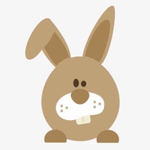 Easter Bunny Png Free - Easter Bunny Peeking Png #76077