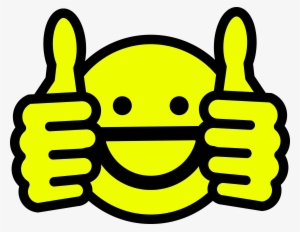 Awesome Happy Face Clipart Transparent - Thumbs Up Emoji Coloring Pages #76100