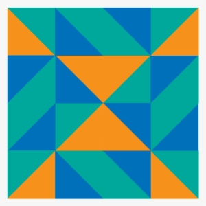 Color Quilts Illustrated And Watercolor - Triangle #76165