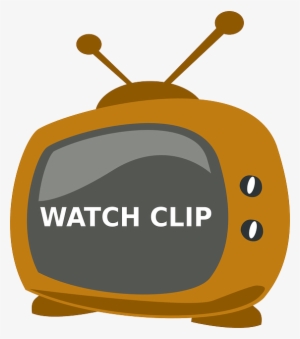 Tv, Watch, Television, Clip, Old, Antenna - Tv Logo Clipart #76362