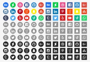 Vector Free Social Media Icons - Free Social Media Icons 2018 #76554