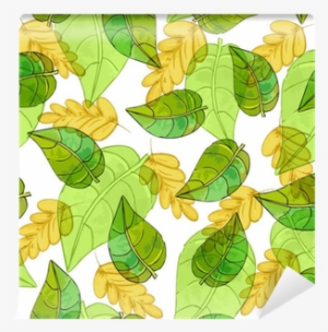 Seamless Texture Of Watercolor Floral Wall Mural • - Illustration #76614