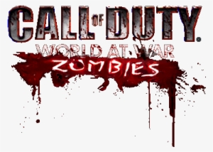 Svg Freeuse Download Call Of Duty Png For Free - Call Of Duty World At War Zombies Logo #76632