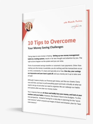 10 Tips To Overcome Your Money Saving Challenge Will - Letter #76889