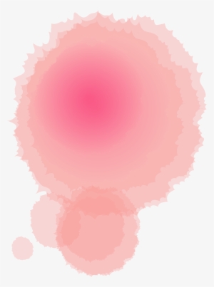 Pink Watercolor Circle Png - Illustration #77759