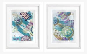 100 Umbrellas Original Paintings - Painting #77900