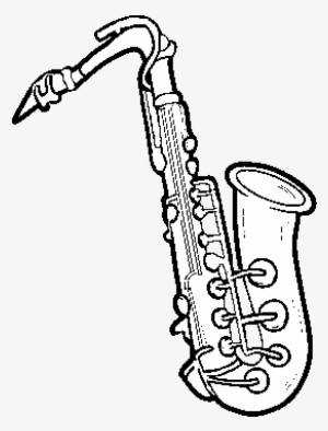 Tenor Saxophone Drawing At Getdrawings - Drawing #78007