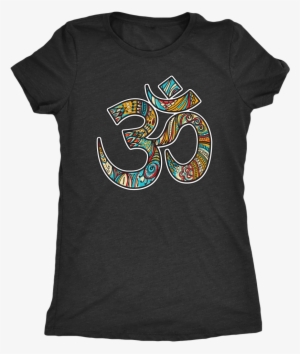 Watercolor Om T-shirt #78282