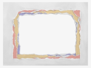 Torn Paper Edge Texture With Ripped Borders And Transparent - Torn Paper Border #78488