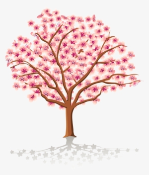 Watercolor Floral Clipart Cherry Blossom Watercolor - Transparent Background Cherry Blossom Tree Clipart #78754