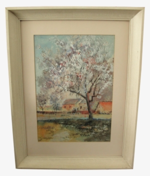 Farm Transparent Watercolor - Landscape Painting #78850