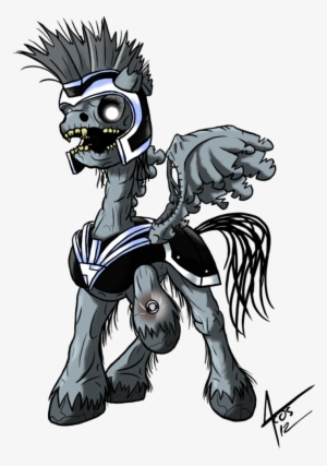 Blackest Night Commander Hurricane Mlp - Black Hair #79621