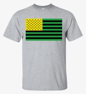 Usa Flag With Jamaica Flag Colors - Same Crime Shirt #700707