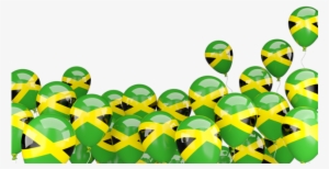 Illustration Of Flag Of Jamaica - Balloons Jamaica #700983