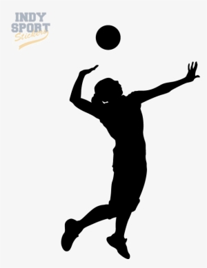 Volleyball Player Png Image - Girl Volleyball Silhouette #701029