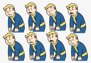 Vaultboy Animationshappynesslow - Fallout Vault Boy Sad #701489