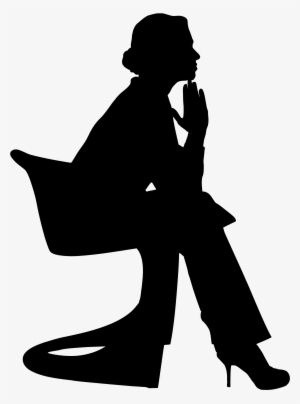 Conclusion - Woman Thinking Silhouette #701704