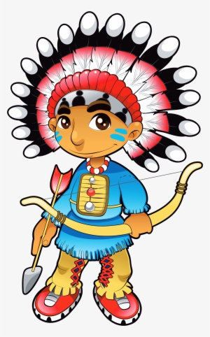 Cute Boy Clipart At Getdrawings - Png Indianer #701849