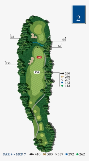 Hole 2 - White Walnut #702003 Hole 2 - White Walnut #702003