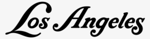 Los Angeles By Drew Melton Typography Logo, Typography - Calligraphy #702161