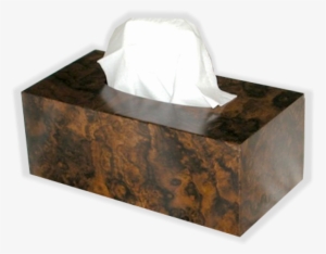 Tissue Cover American Walnut Burl Regular Rectangle - Tissue Paper #702241