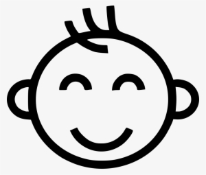 Baby Boy Comments - Baby Face Icon Png #702264