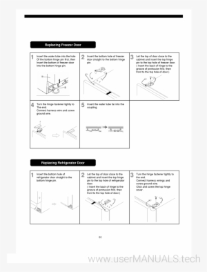 Front To The Top Hole Of Door - Diagram #702324