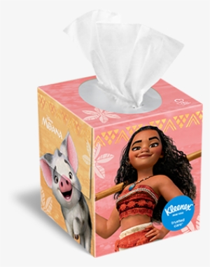 Disney Moana Pink 80 Count Tissue Box By Kleenex® - Disney Moana Party Supplies - 9oz Paper Cup (24) #702507