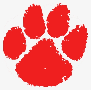 Red Tiger Print N - Powell High School Logo #702534