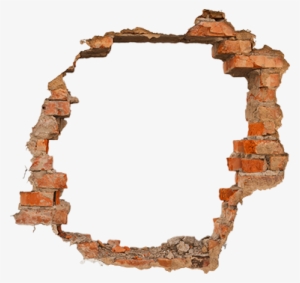 Brick Wall Hole Png - Hole In Wall Png #702808