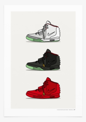Triple Air Yeezy - Kicks Poster Nmd #702926