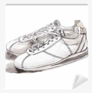Art Print: Ksenia102390's Watercolor Sneakers, 41x30cm. #702950
