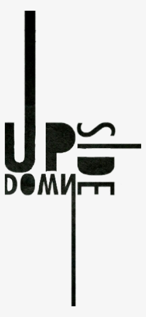 Up Upside Upsidedown Love Lovely - Typography #703079
