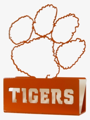 Clemson University Metal Paw Business Card Holder - Clemson University #703099