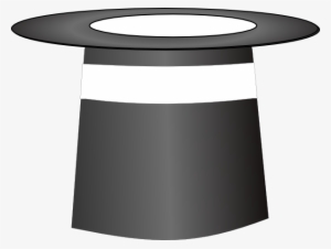 Upside Down Clipart Top Hat - Goochelaar Hoed #703189