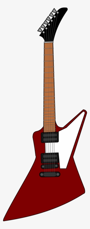 Electric Guitar Clipart - Gibson Explorer Clipart #703696