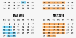 Anniversary 65 Calendar 2016 2 - Calendar #704851