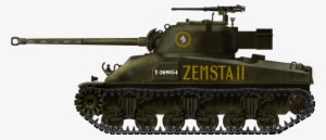 Firefly Ic Hybrid From A Polish Armored Unit, Italy - Leopard 2 Side View #705169