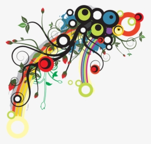 Png Special Effects Download - Colorful Flower Designs Patterns #706447