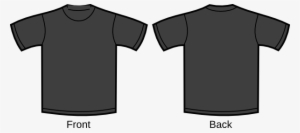 How To Set Use Blank Grey T-shirt Clipart #706562