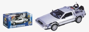 Back To The Future - Welly 1/24 Scale Diecast Metal Delorean Time Machine #706698