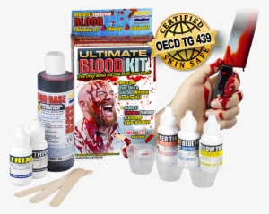Special Effects Blood System - Smooth On Fake Blood - Ultimate Theatrical Blood Kit #706904