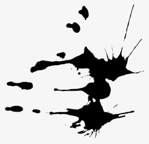 Splash By Highpoweredart On - Black Paint Splash Png - Free Transparent ...