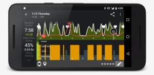 Sleep Graph With Heart Rate - Smartphone #707164